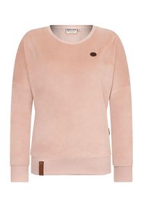 Naketano, Damen Sweatshirt 'Auf dem K&uuml;chentisch', Ros&eacute;