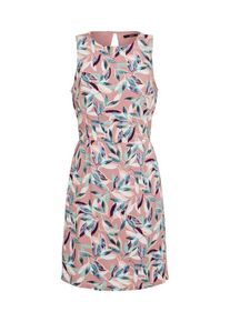Only, Damen Kleid 'NOVA CAROLINE AOP S/L WVN', Mischfarben / Pink