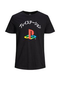 Jack & Jones JACK & JONES, Herren T-Shirt 'Gaming', Schwarz