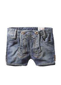 Stockerpoint, Damen Short 'Gigi', Blue Denim