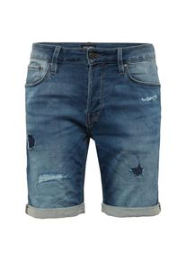Jack & Jones JACK & JONES, Herren Shorts 'JJIRICK JJICON SHORTS GE 445 STS', Blue Denim