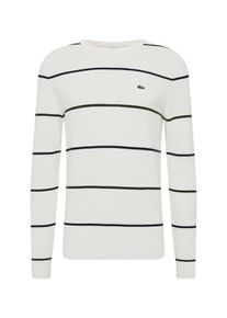 Lacoste, Herren Pullover 'TRICOT', Schwarz / Weiß