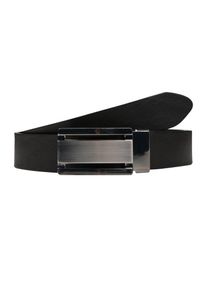 Vanzetti, Herren Ledergürtel 3.5cm, Schwarz