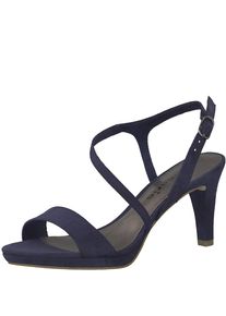 Tamaris, Damen Sandale 'Sandal asymmetrisch', Navy