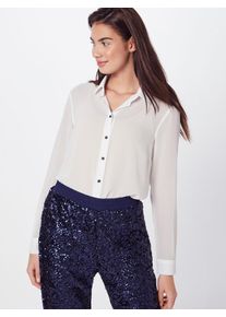 New Look, Damen Blusen 'F LI WW PLAIN CHLOE SHIRT', Weiß