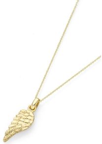 Firetti, Damen Kette mit Anh&auml;nger &raquo;Engelsfl&uuml;gel&laquo;, Gold