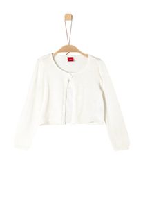 s.Oliver Junior, M&auml;dchen Strickjacke, Wei&szlig;