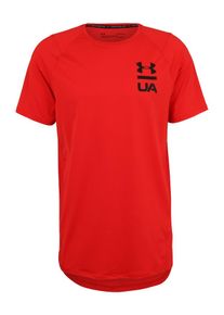 Under Armour, Herren Funktionsshirt 'MK1', Rot / Schwarz