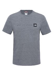 The North Face, Herren T-Shirt 'Nse', Graumeliert / Schwarz
