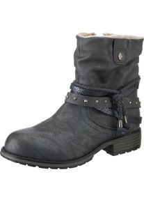BE MEGA, M&auml;dchen Winterstiefel, Dunkelblau