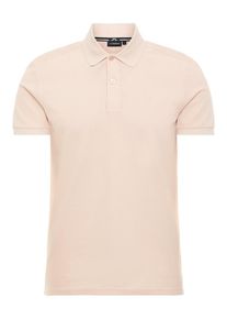 J. Lindeberg J.Lindeberg, Herren Poloshirt 'Troy Clean Pique', Champagner