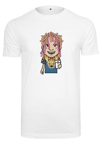 Mister Tee, Herren Tee 'Pump', Weiß