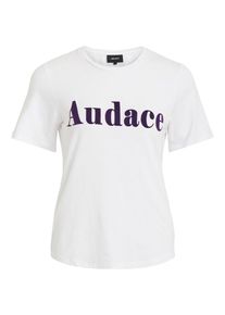 Object, Damen T-Shirt, Indigo / Weiß