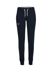 Superdry, Damen Jogginghose, Navy / Orangerot