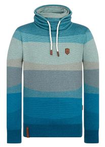 Naketano, Herren Pullover, Pastellblau / Petrol / Mint