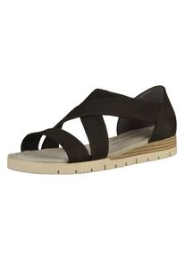 Marco Tozzi, Damen Sandalen, Schwarz