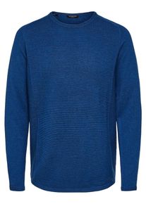 Selected Homme, Herren Strickpullover, Blau