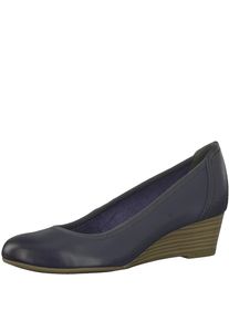 Tamaris, Damen Pumps mit Keilabsatz, Navy