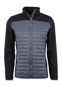 Icepeak, Herren Strickfleecejacke 'LARUE', Schwarz