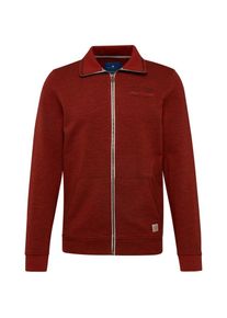 Tom Tailor, Herren Sweatjacke, Karminrot