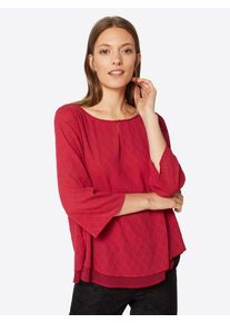 Esprit Collection, Damen Bluse, Kirschrot