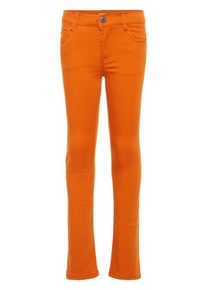 name it, X-Slim Fit Twillhose, Orange