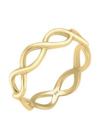 Elli Premium, Damen Ring 'Infinity', Gold