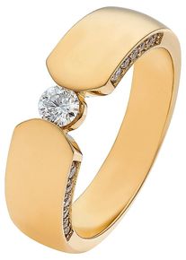 Christ, Damen ring 'Diamonds', Gold