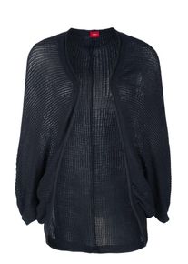 s.Oliver RED LABEL, Damen Poncho, Nachtblau
