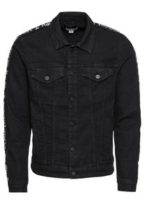 Only & Sons Only & Sons, Herren Jeansjacke, Schwarz