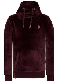 Naketano, Herren Kapuzenpullover 'Mack', Rotviolett