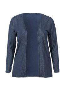 Emoi en Plus, Damen Strickjacke, Blau