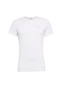 Pepe Jeans, Herren Schlichtes Shirt 'ORIGINAL BASIC S/S', Wei&szlig;