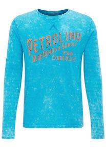 PETROL INDUSTRIES, Herren Longsleeve, Aqua