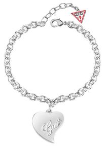 Guess, Damen Armband 'Love Cuore', Silber