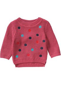 name it, M&auml;dchen Strickpullover 'NBFNERMIKKA', Aqua / Dunkelblau / Pink / Rot