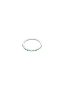 ID fine, Damen Ring 'Green Simplicity', Hellgr&uuml;n / Silber
