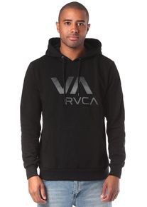 RVCA, Herren Kapuzenpullover, Schwarz