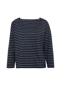 Tom Tailor Denim, Damen Shirt, Marine / Weiß