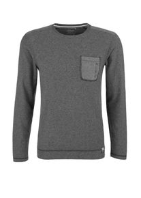 s.Oliver RED LABEL, Herren Longsleeve, Dunkelgrau
