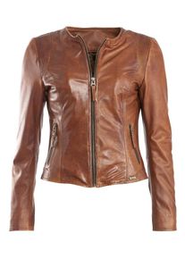 Maze, Damen Lederjacke 'March', Cognac