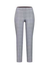 Noisy may, Damen Hose 'NMMELISSA NW FITTED CHECKED PANT', Anthrazit / Schwarz / Weiß