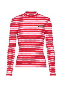 ZOE KARSSEN, Damen Shirts 'slim fit rib long sleeve', Rot