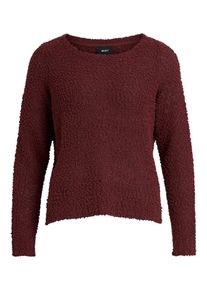 Object, Damen Pullover, Weinrot