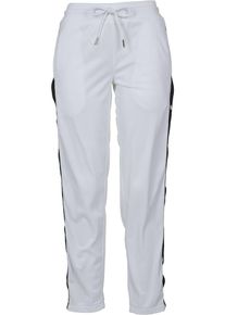 Urban Classics, Damen Track Pants, Schwarz / Weiß