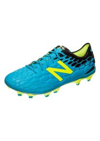 New Balance, Herren Fußballschuh 'Visaro 2.0 Mid Level FG', Hellblau / Neongelb / Schwarz