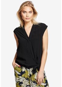 Khujo, Damen Blusentop 'Neptune', Schwarz