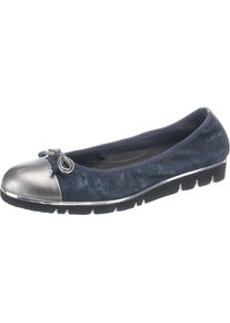 Gerry Weber, Damen Ballerinas 'Mathea', Blau / Silber