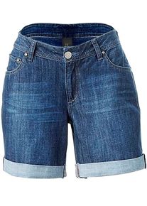 Heine, Damen Jeans-Shorts, Blau