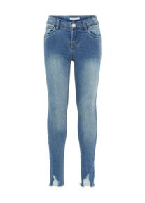 name it, Mädchen Cropped Skinny Fit Jeans, Blau